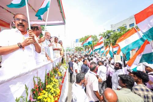 Puducherry: Amit Shah flags off 'Har Ghar Tiranga Yatra'
