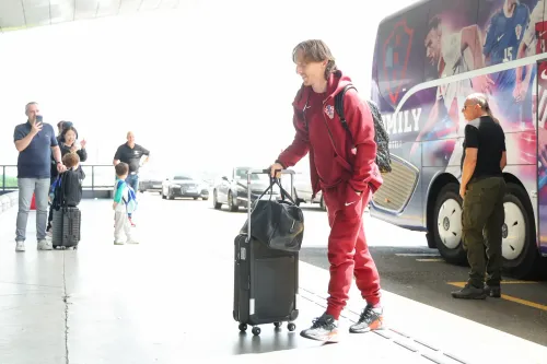 Zagreb: Croatia National Football Team Departs for FIFA World Cup 2026