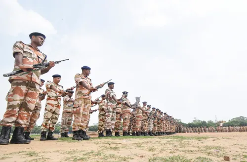 Patna: Independence Day parade rehearsal