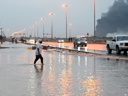Kuwait: Flooding in Mubarak Al-Kabeer Governorate