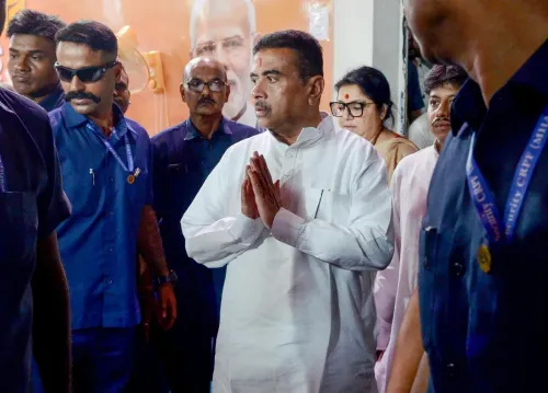 सुवेंदु अधिकारी का BJP मुख्यालय में जन दरबार