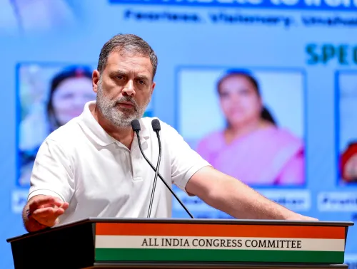 New Delhi: Rahul Gandhi Speaks at OBC Congress Women National Wing Gathering