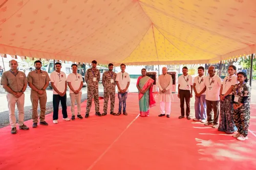 कूनो नेशनल पार्क में राष्ट्रपति मुर्मू और राज्यपाल पटेल