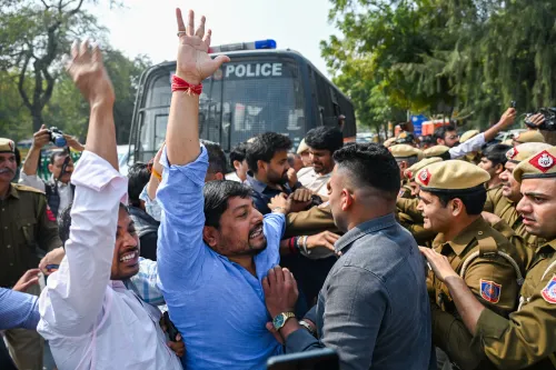 New Delhi: Authorities Detain Uday Bhanu Due to AI Summit Demonstration
