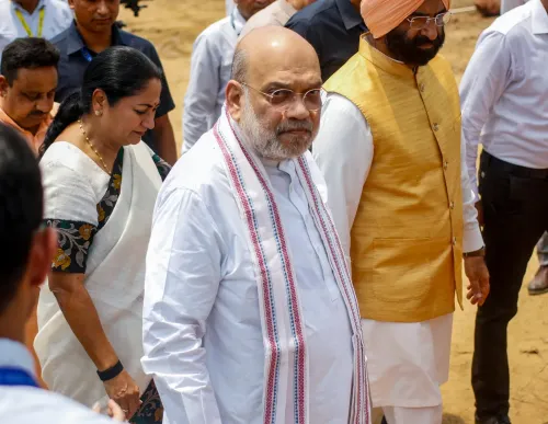 अमित शाह का नानकपुरा रिज पर वृक्षारोपण कार्यक्रम