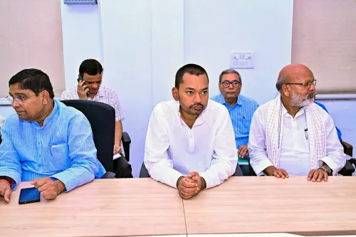 Bihar Health Minister Nishant Kumar at Janata Darbar in Patna