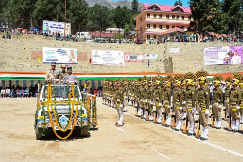 किन्नौर में हिमाचल दिवस मनाया गया