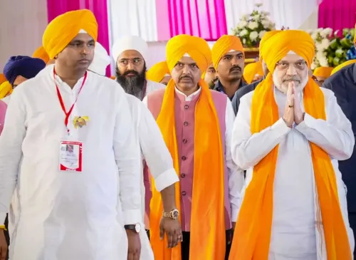 Mumbai: Amit Shah Participates in Guru Tegh Bahadur Shahidi Samagam