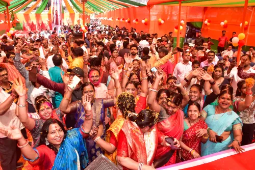 Patna: BJP Leaders Commemorate Holi Milan