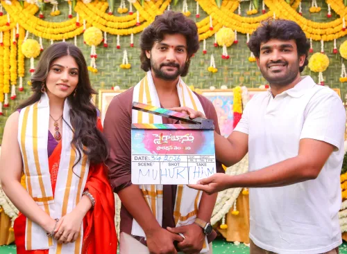 Aadi Sai Kumar Unveils His Upcoming Movie 'Saira Banu'