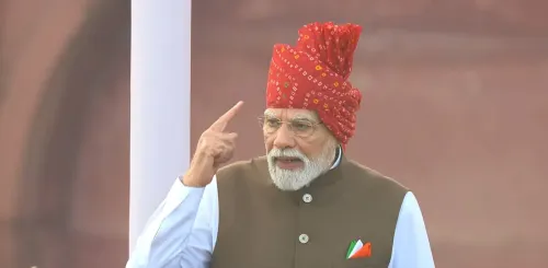 80वें स्वतंत्रता दिवस पर PM मोदी का लाल किले से संबोधन: 'हर घर तिरंगा, हर मन तिरंगा'