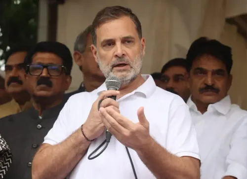राहुल गांधी का मॉक पार्लियामेंट कार्यक्रम बारिश से स्थगित, 1 नवंबर को रामलीला मैदान में विपक्षी रैली