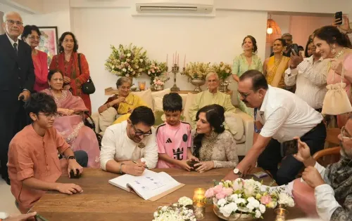 Aamir Khan marries Gauri Spratt in Mumbai; sons serve as ring bearers
