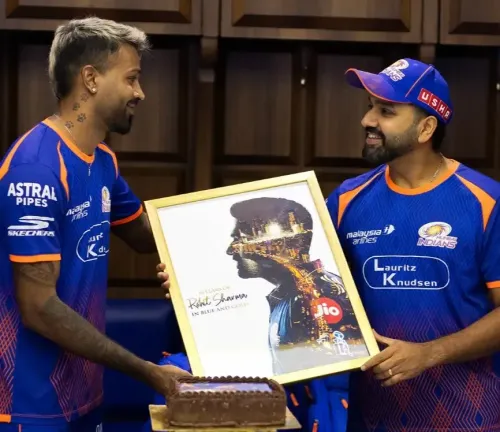 रोहित शर्मा को 15 साल पूरे करने पर हार्दिक पांड्या की बधाई: एक प्रेरणास्त्रोत