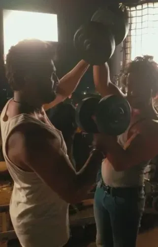 Aayush Sharma calls Sharad Kelkar 'sweetest co-actor' in gym video