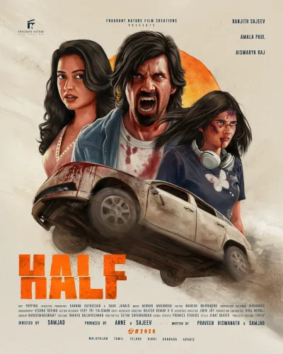 Have You Seen the New Poster for Abbas and Amala Paul's 'Half'?