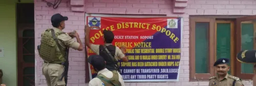 Drug peddler's ₹1.23 crore property attached in J&K's Sopore under NDPS Act