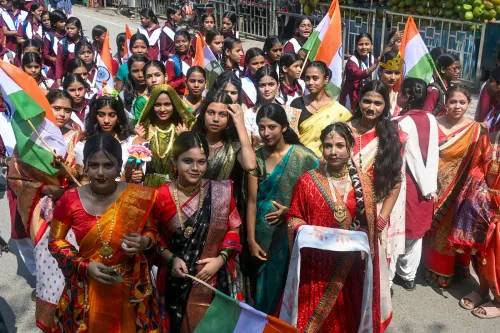 Varanasi: Tiranga Yatra Ahead of Independence Day