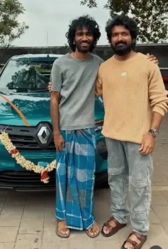 Did Actor-director Pradeep Ranganathan Just Gift Director Ramesh Narayanasamy a New Car?