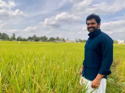 Actor Karthi Journeys to Sabarimala for Lord Ayyappa's Blessings