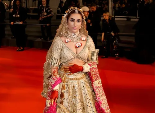 Did Actress Ruchi Gujjar Pay a Heartfelt Tribute to PM Modi at Cannes 2025?