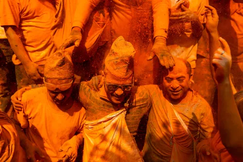 Sindoor Jatra Festival Observed in Bhaktapur, Nepal