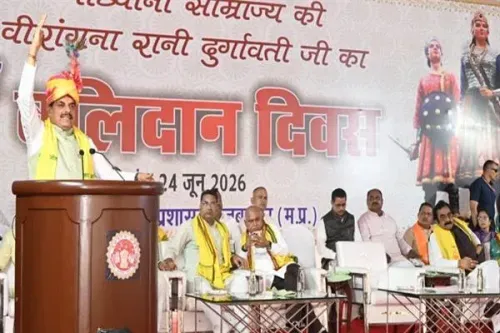 रानी दुर्गावती के 463वें बलिदान दिवस पर CM मोहन यादव ने जबलपुर में दी श्रद्धांजलि, जबलपुर एयरपोर्ट का नाम बदलने का प्रस्ताव