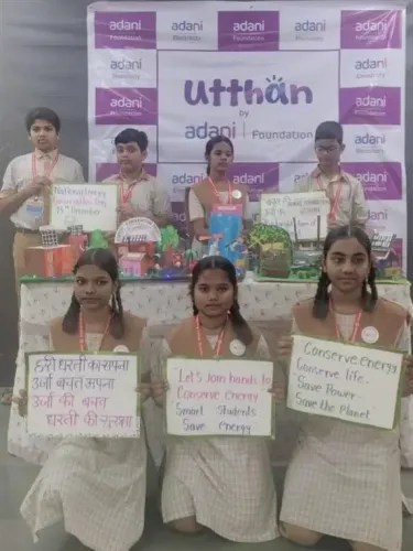 How Did the Adani Foundation and Adani Electricity Celebrate National Energy Conservation Day with Mumbai Students?