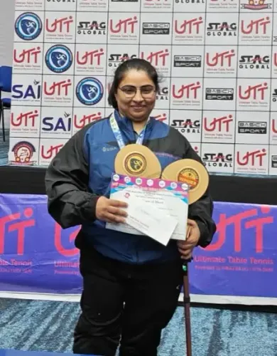 Nurjahan Jamani Triumphs as UTT Para National Champion with Adani Sportsline Support
