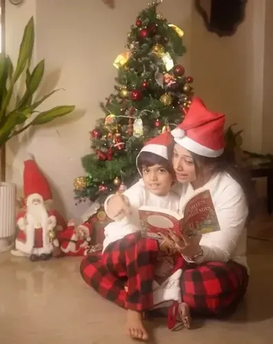 Aditi Malikk teaches son Ekbir the true meaning of Christmas through a heartfelt poem