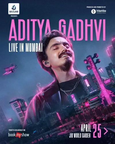 Aditya Gadhvi to Ignite Mumbai with a Special Performance