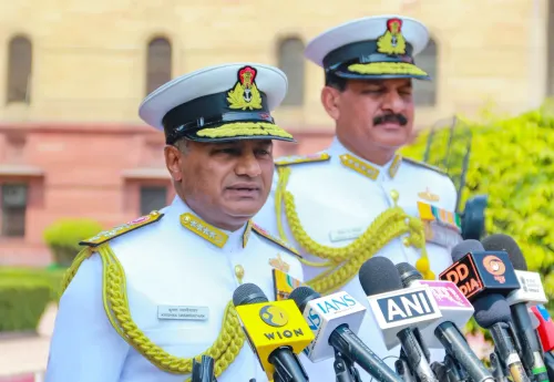 Admiral Krishna Swaminathan takes charge as 27th Indian Navy Chief