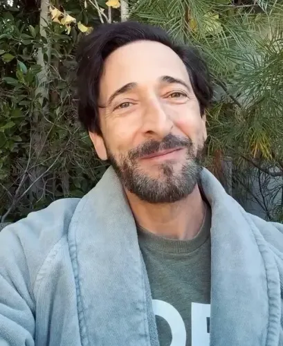 Has Adrien Brody Found the Perfect Balance in Sports Fandom?