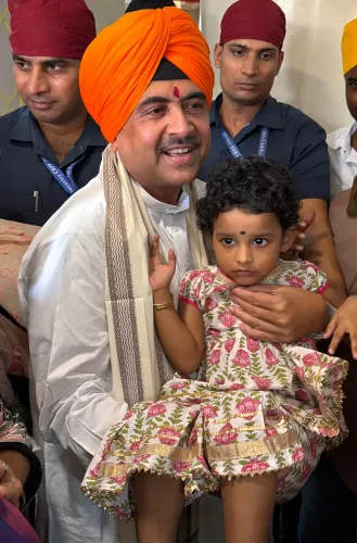 Kolkata: West Bengal CM Suvendu Adhikari visits Gurdwara Sant Kutia