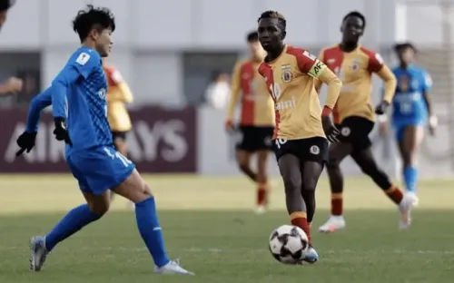 How Did Wuhan Jiangda Overcome East Bengal FC 2-0 in the AFC Women's Champions League?