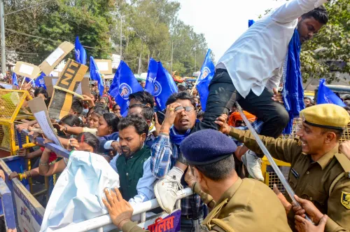 पटना: मुसर भाईया संघर्ष समिति के सदस्यों ने किया विरोध प्रदर्शन