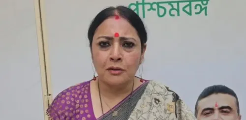 भाजपा विधायक अग्निमित्रा पॉल ने ममता बनर्जी के धरने को 'नाटक' की संज्ञा दी