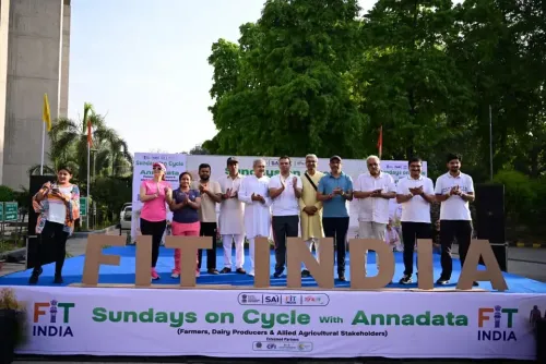 Fit India Sundays on Cycle: 72nd edition celebrates farmers with Annadata Fitness Ride