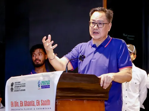Rijiju challenges Congress on elections, SIR ahead of INDIA bloc rally