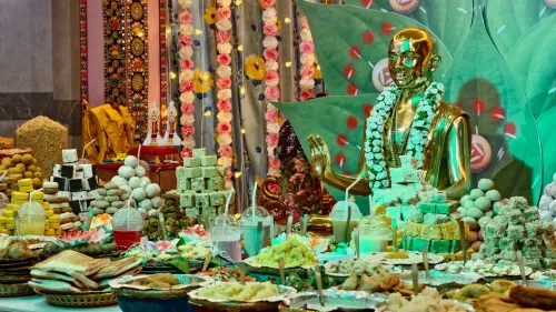 How Did Devotees at BAPS Swaminarayan Temple Celebrate Govardhan Puja With Over 1,200 Dishes?