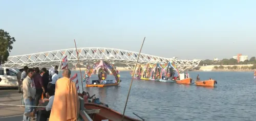 क्या अहमदाबाद में बीएपीएस प्रमुख वरणी अमृत महोत्सव का भव्य आयोजन हुआ?