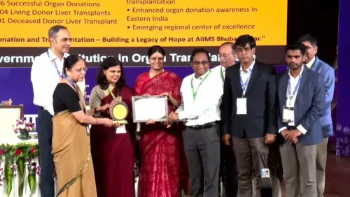 AIIMS Bhubaneswar wins national organ transplant award, only AIIMS so honoured