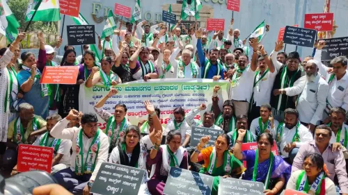 JD(S) Protests Against Greater Bengaluru Governance Bill, Claims It Aids Real Estate Interests