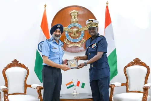 India, Cote d'Ivoire Air Force chiefs meet in New Delhi to boost defence ties