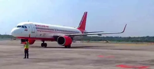 Air India flight AI2802 lands safely after engine fire indication at Delhi airport