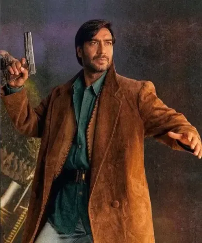 Ajay Devgn Joins the Viral ’90s Trend: A Nostalgic Glimpse