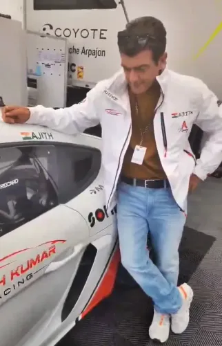 Ajith Returns to Europe for GT4 European Series Preparation