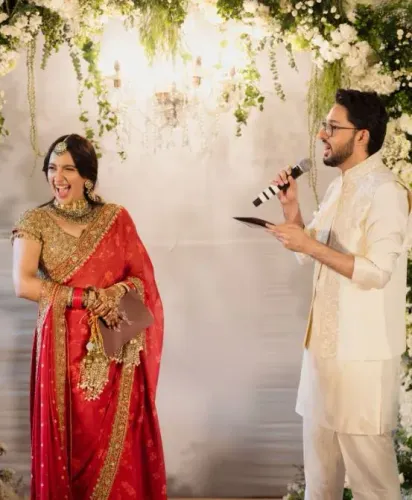 Akanksha Ranjan Kapoor weds filmmaker Sharan Sharma in intimate ceremony