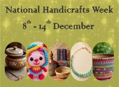 क्या आप जानते हैं अखिल भारतीय हस्तशिल्प सप्ताह, कारीगरों की रचनात्मक दुनिया का जश्न?