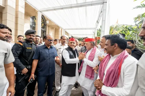 Akhilesh Yadav shares images on X in latest outreach